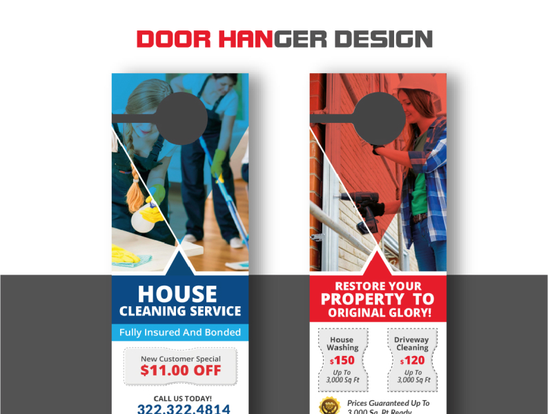 Door Hanger Design By GSB Mohib Khan On Dribbble