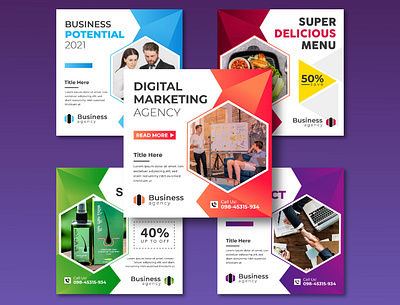 Best Social Media Design Bundle Pack advert branding business corporate creative design flyer illustration logo ui