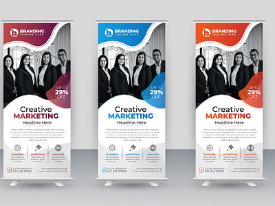 Business Roll-up Banner Design