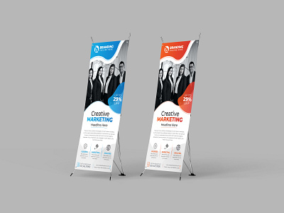 Creative Roll-Up Banner Design