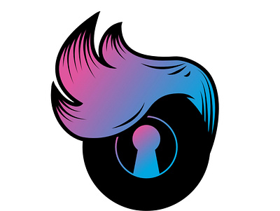 DJ Logo illustration logo