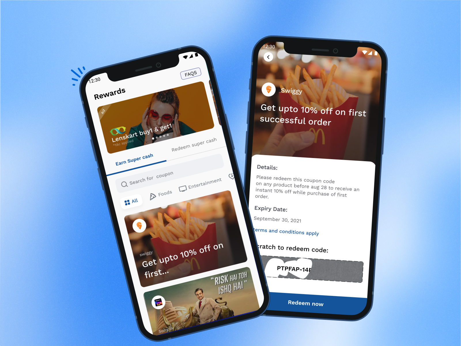 Rewards page🏆 by Mohan | UX/UI designer on Dribbble