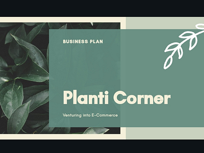 Planti corner ecommerce