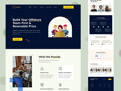 Digital Agency Landing Page