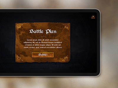 Game System Dialog app branding mobile ui ux