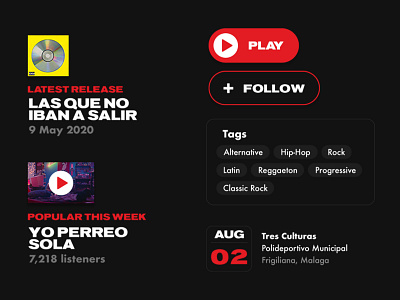 Last FM Redesign