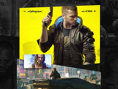 Cyberpunk 2077 web concept app branding design mobile ui ux