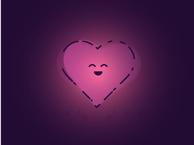 Heart affection art beautiful composite cute design graphics happy heart illustration illustrator illustrator cc logo love ui vector wallpaper