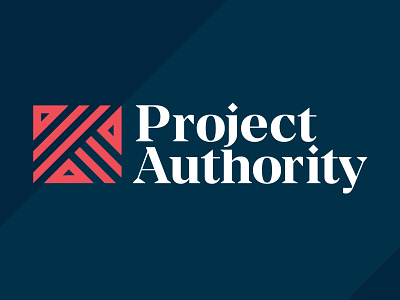 Project Authority brand branding design icon logo logo design logo mark mark