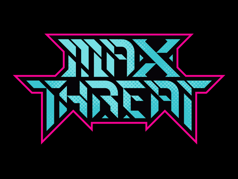 MAX THREAT logo brand branding gif logo