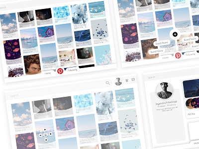 Pinterest Redesign