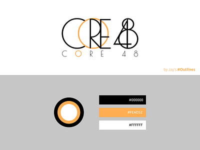Core48 graphic design logo