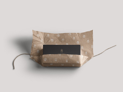 Corporate Branding Packaging - Marianda Time blackandwhite branding brown business card design corporate branding corporate design cupcake logo design identity design kraft kraft paper local business logodesign packaging wrapping paper