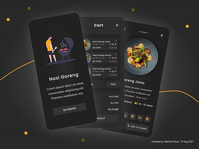UIUX Design Culinary Apps | Ayo Kulineran Nasi Goreng Jawa #1 design indonesia ui design indonesia ux design mobile apps mobile apps development ui design uiux design ux design
