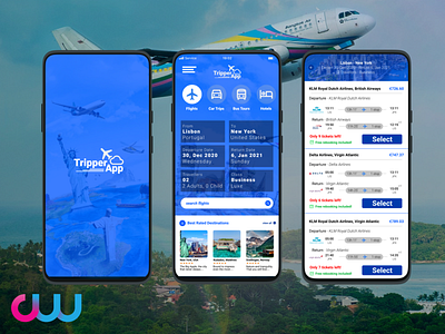 Travel App UI Design