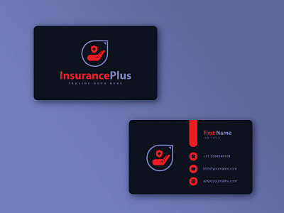 Insurance Plus Logo branding design icon logo typography