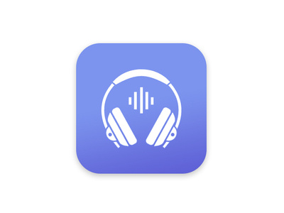 Music App IOS Icon app design illustration logo vector