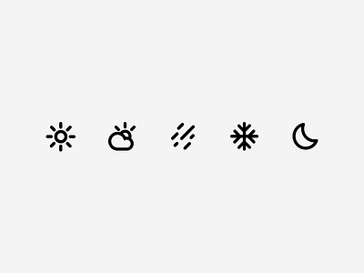 Roost Weather Icons