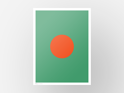 Rise Poster Series — “Noon” graphic illustration merchandise minimal minimalist poster print sun