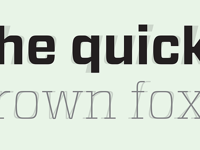 Typographic Italic Drop Shadows bold brand fonts guidelines italic manual type typography vitesse
