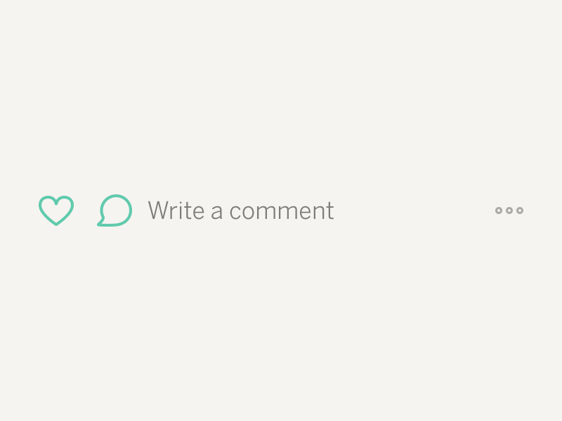 Writing a Comment Animation