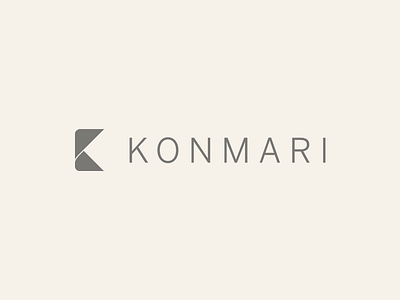 Logo Work branding identity konmari logo logotype
