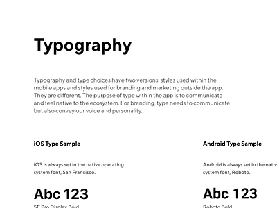 Brand Book Without Guides book brand book branding font grid grid layout josef müller brockmann layout modernism pratice roboto san francisco font sf text swiss tt norms type typogrpahy