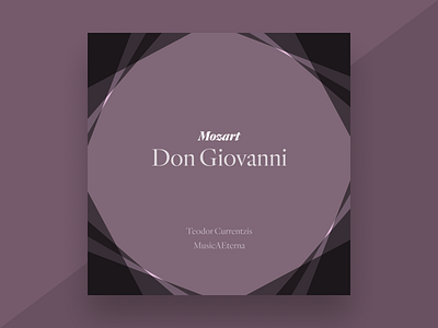 Mozart’s Don Giovanni album art album artwork album cover itunes mozart music