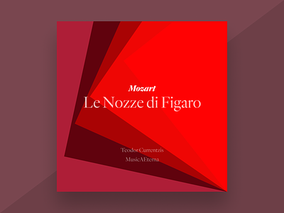 Mozart’s Le Nozze di Figaro album album art album artwork album cover hoefler itunes music quarto