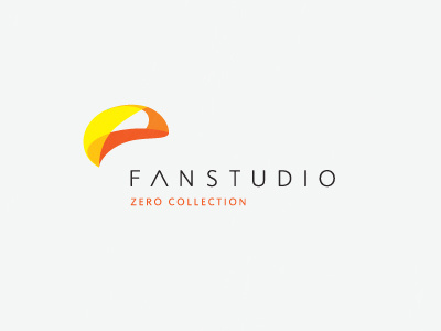 Fanstudio. Zero collection fanstudio furniture logotype mark