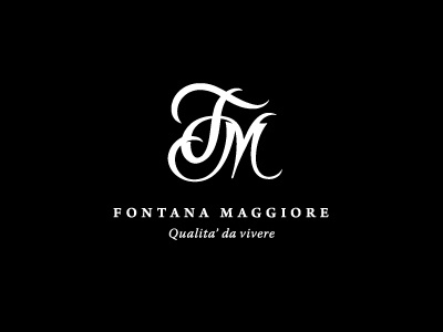 Fontana Maggiore decor design interior logo monogram