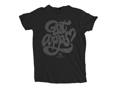 Got apps? app clothing custom design lettering print t shirt tee typography wear