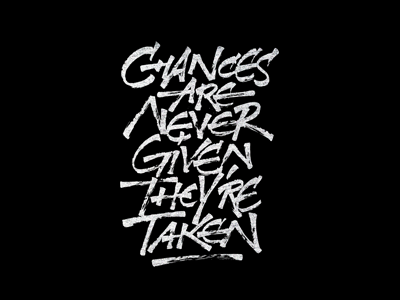 Chances...