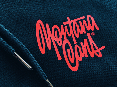 MontanaCans™ apparel apparel graphics calligraphy clothing hand lettering hand writing hoodie lettering logo logotype montana montanacans script wear леттеринг