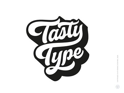 Tasty Type calligraphy custom font hand-writing lettering lettering design logo logotype script tasty type typography леттеринг
