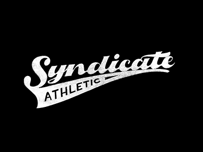 Syndicate Athletic american apparel clothing custom lettering old sndct sport syndicate wear