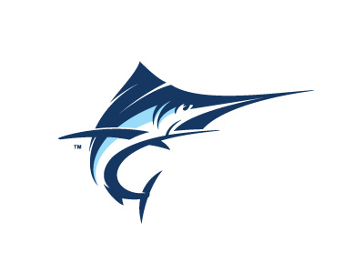 Release logo fish marlin mark wear tournament salt-water fishing