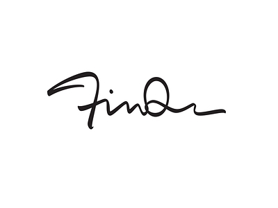 Fintan signature black calligraphy custom signature