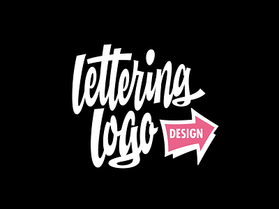 Lettering Logo Design, 2 lettering logo logotype poster print workshop