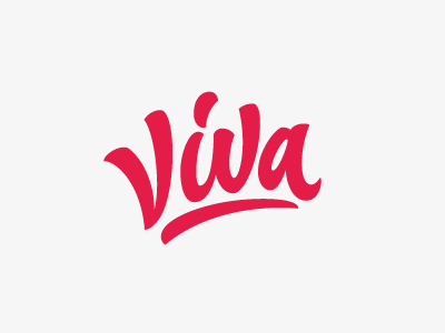 VIVA Homes Under the Sun opt.2 custom design hand drawn identity lettering letters logo property
