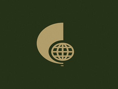 CG clean globe lettering logo logomark logomarks symbol