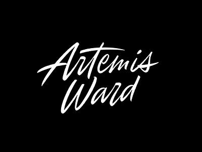 Artemis Ward initials monogram