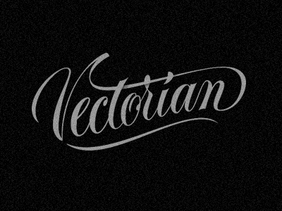 Vectorian calligraphy concept curve curvy custom hand handwritten lettering script vectorian