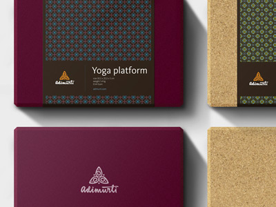 Adimurti adimurti logo package packaging print sticker yoga