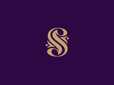 S mark decor letter mark s