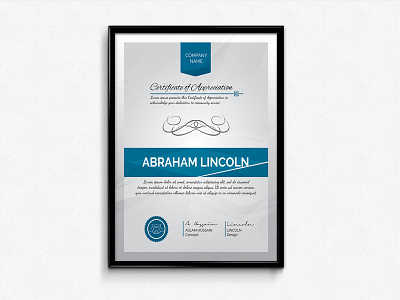 Multipurpose Certificates GD018 achievement award border business certificate classical clean company corporate decorative