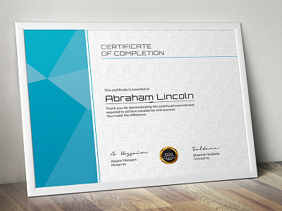 Modern Multipurpose Certificate GD019 achievement award certificate classical clean company corporate decorative diploma frame gift voucher