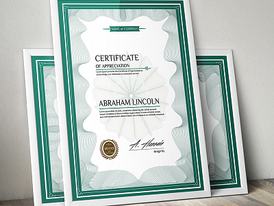 Simple Multipurpose Certificate GD039 achievement award certificate classical clean company corporate decorative diploma frame gift voucher
