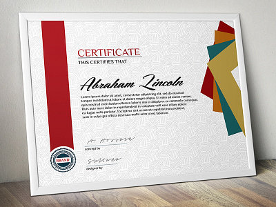 Simple Multipurpose Certificate GD030 achievement award certificate classical clean company corporate decorative diploma frame gift voucher