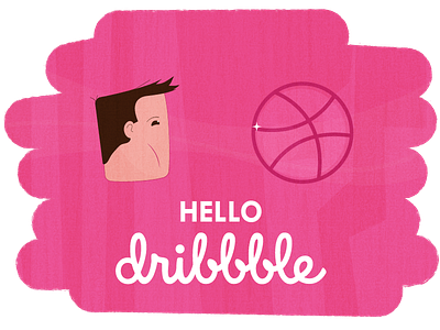 Hello Dribbble hello introduction